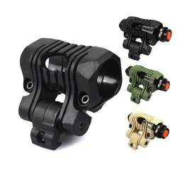 Soporte linterna casco liberación rápida 25mm – Montura táctica Picatinny