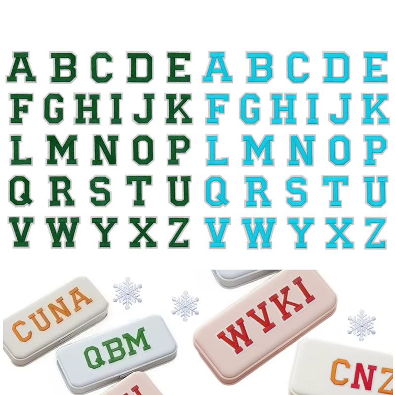 Parches termoadhesivos de letras – Personaliza ropa y bolsas - imagen 3