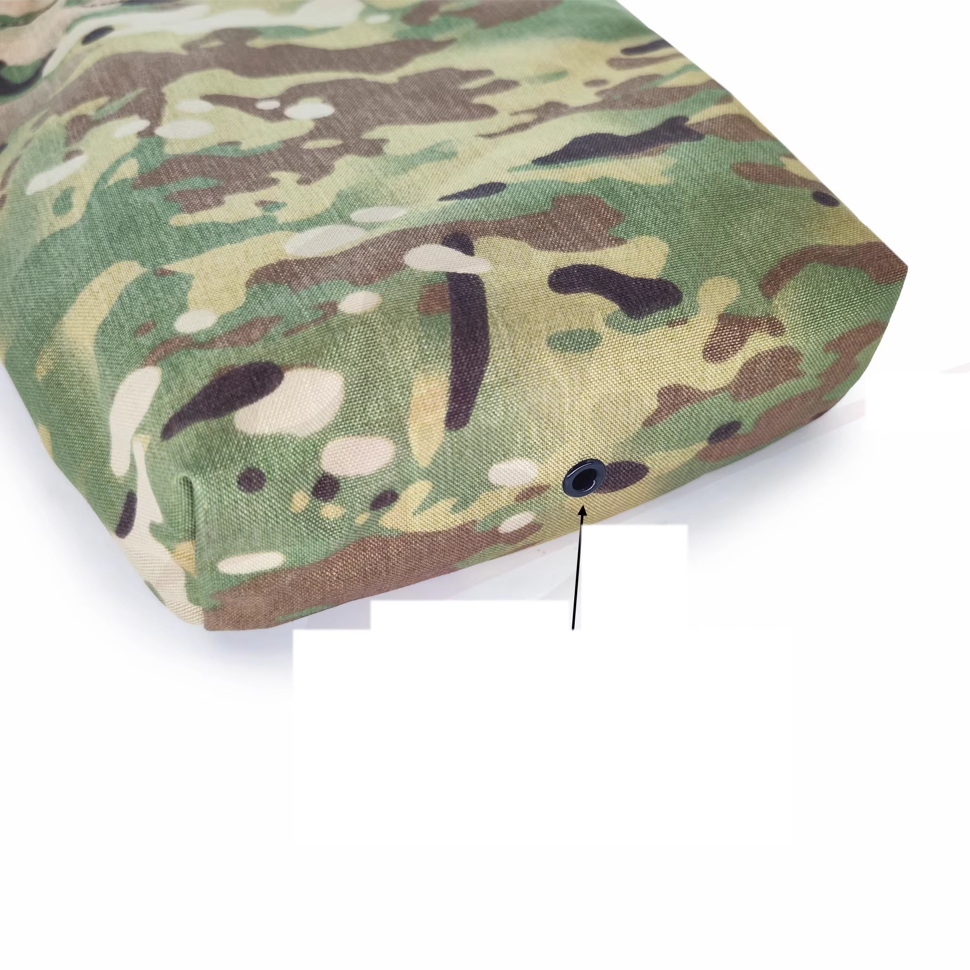 Bolsa táctica MOLLE ripstop reciclada con doble bolsillo y cinturón - imagen 5