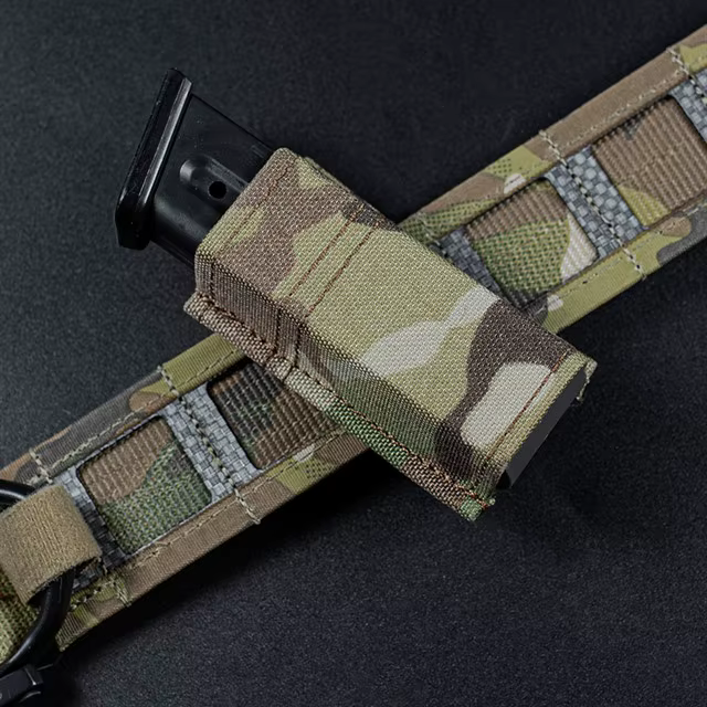 Bolsa portacargador táctica MOLLE 9mm apertura rápida - imagen 5