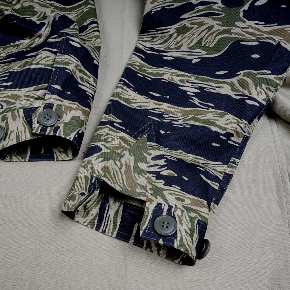 Chaqueta táctica estilo militar réplica vietnamita tigre retro - imagen 2