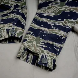 Chaqueta táctica estilo militar réplica vietnamita tigre retro