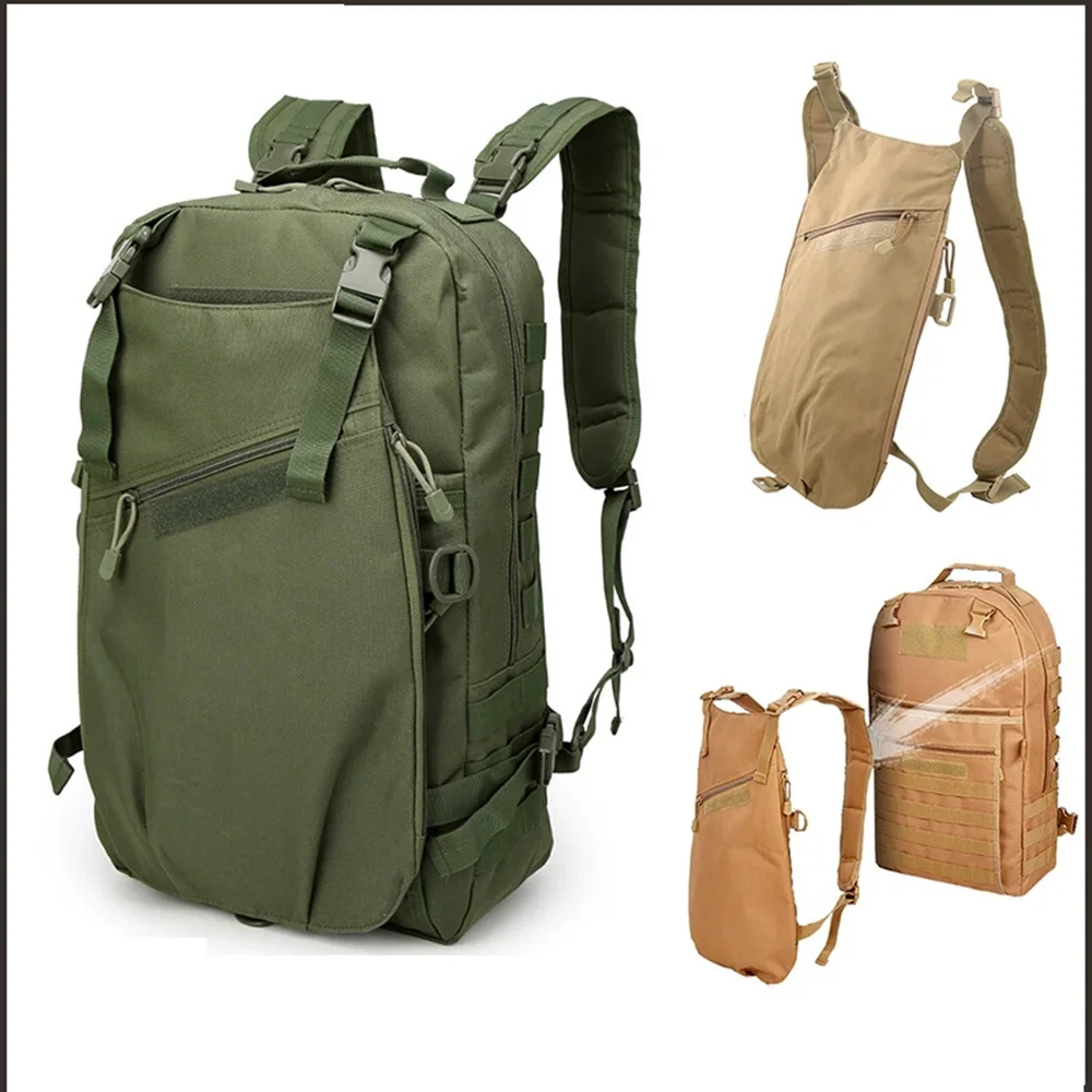 Mochila táctica camuflaje impermeable ripstop gran capacidad
