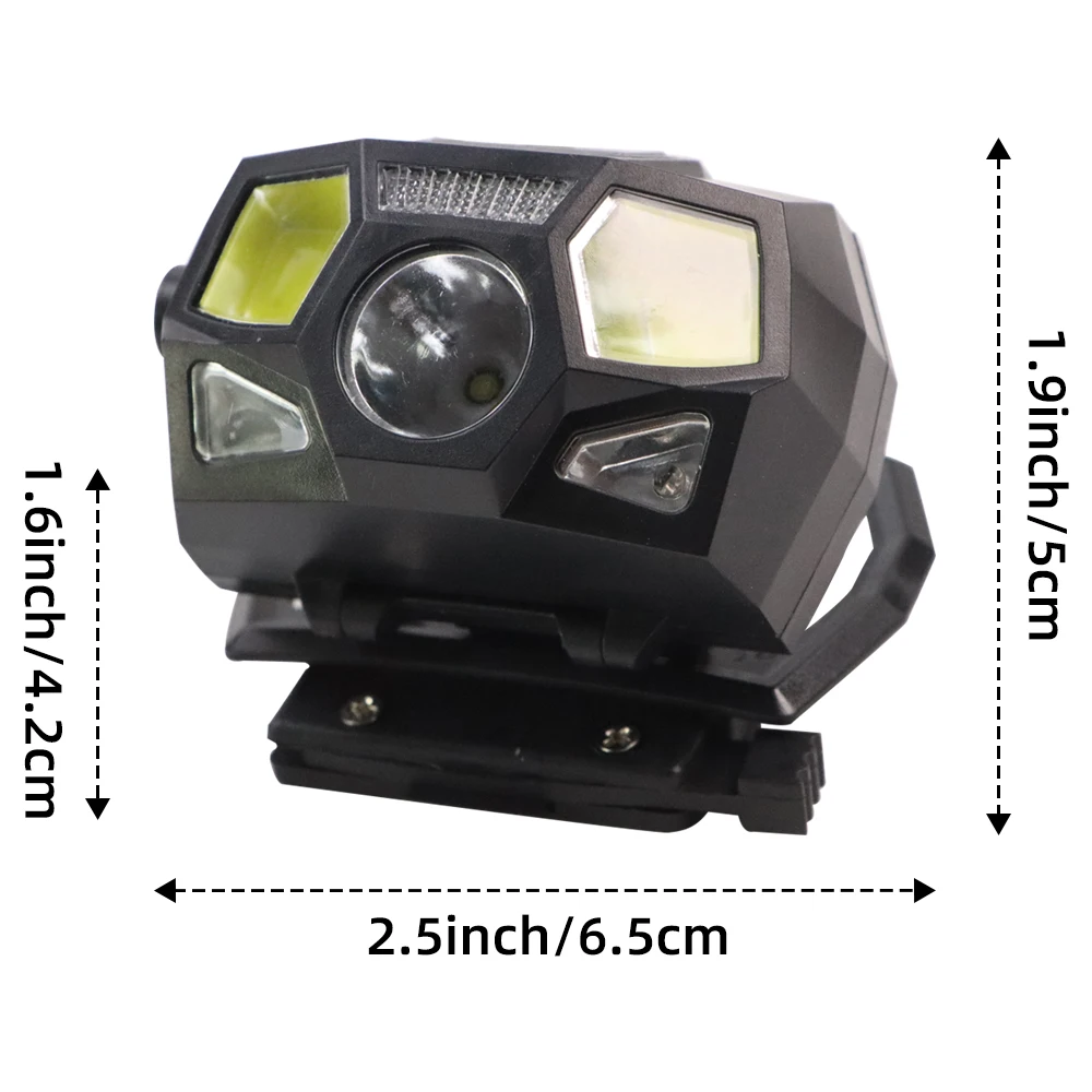 JOAXOR FAST MICH luz táctica para casco impermeable con sensor USB - imagen 3