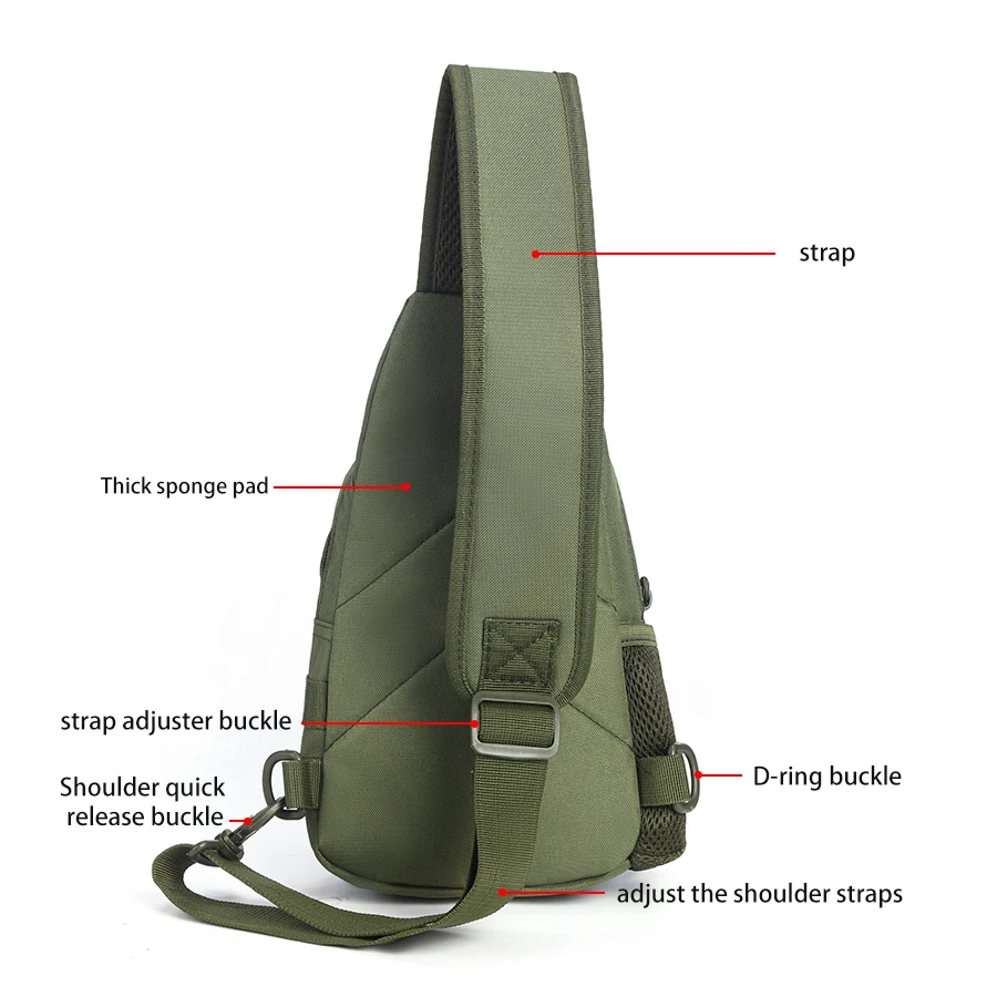 Bolso bandolera con disposición pensada para el día a día