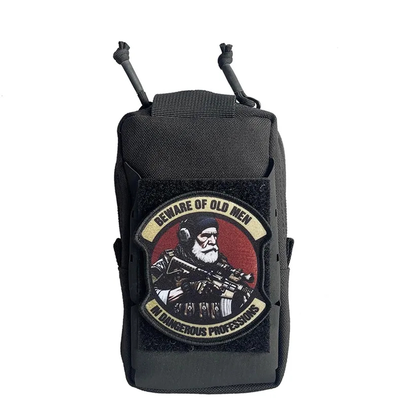 Parche de moral militar con emblema de soldado veterano - imagen 4