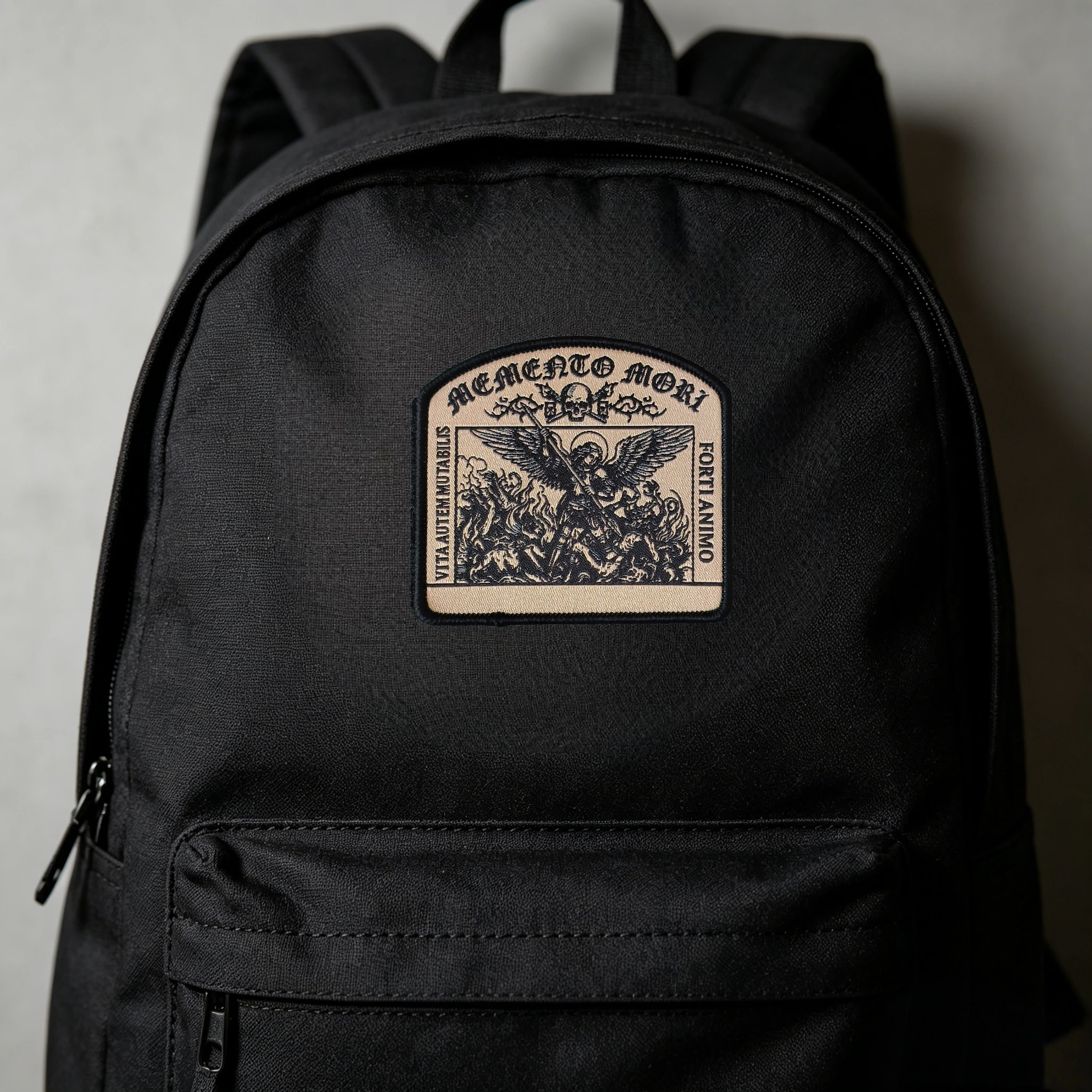 Parche táctico Arcángel Miguel con gancho y bucle para mochila - imagen 4