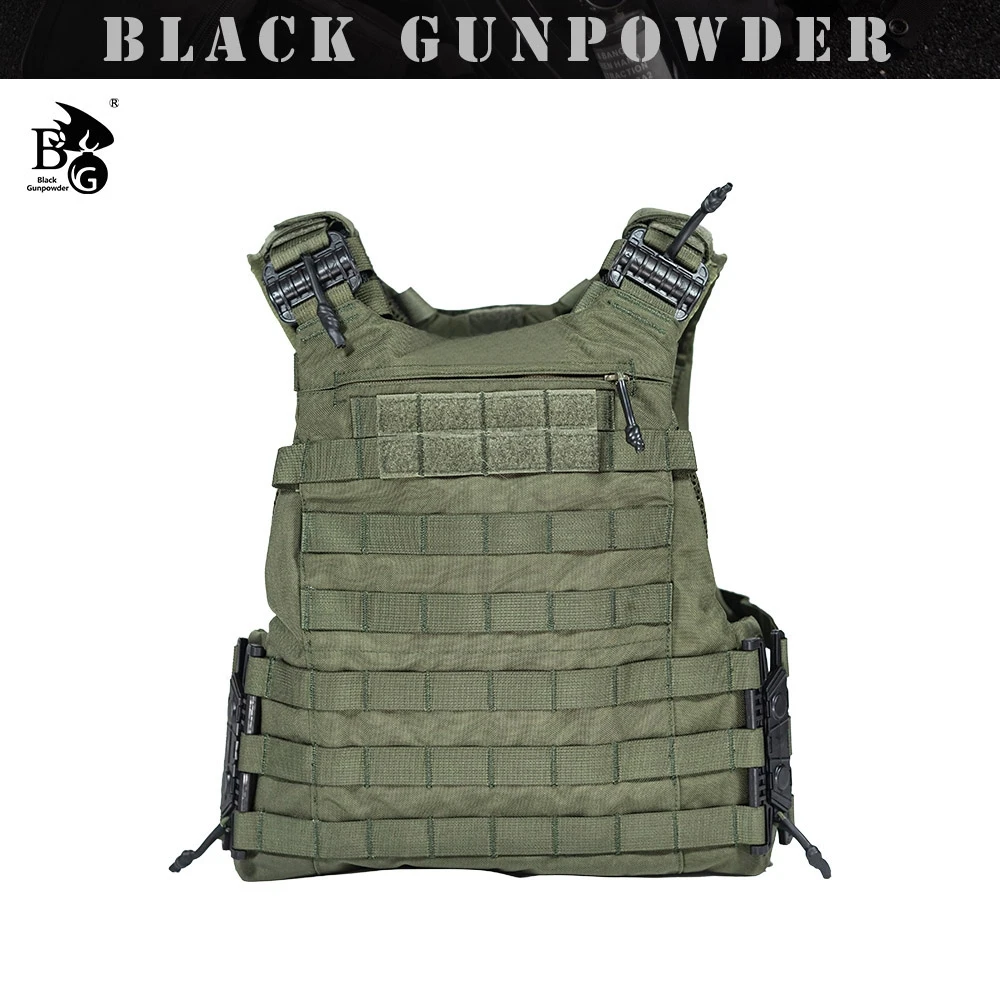 Chaleco táctico de liberación rápida antirojo en Cordura ripstop