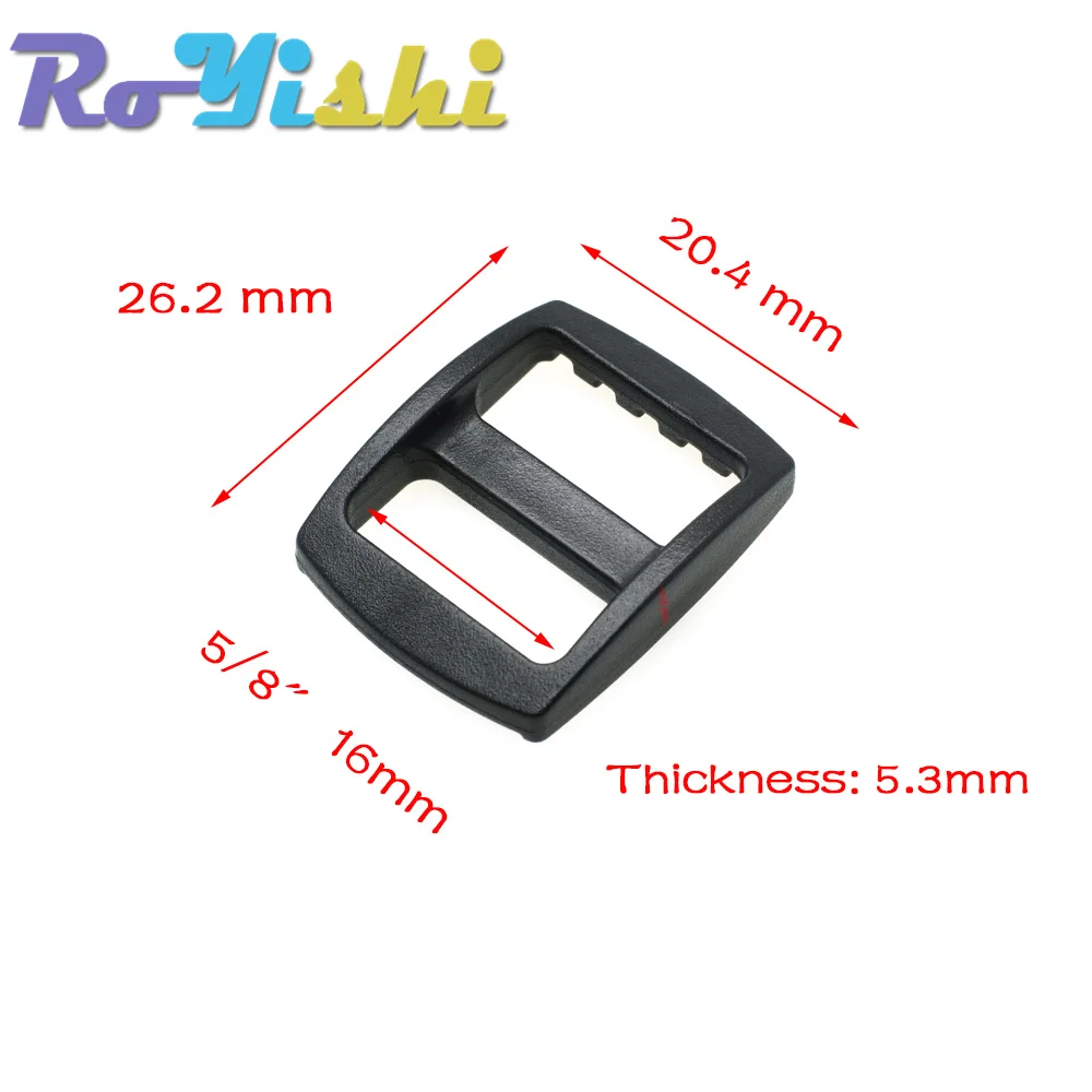 Deslizador Tri Glide negro para correas de mochila táctica - imagen 5