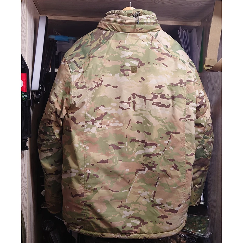 HIG4.0 Chaqueta táctica gran altitud polar camuflaje invierno