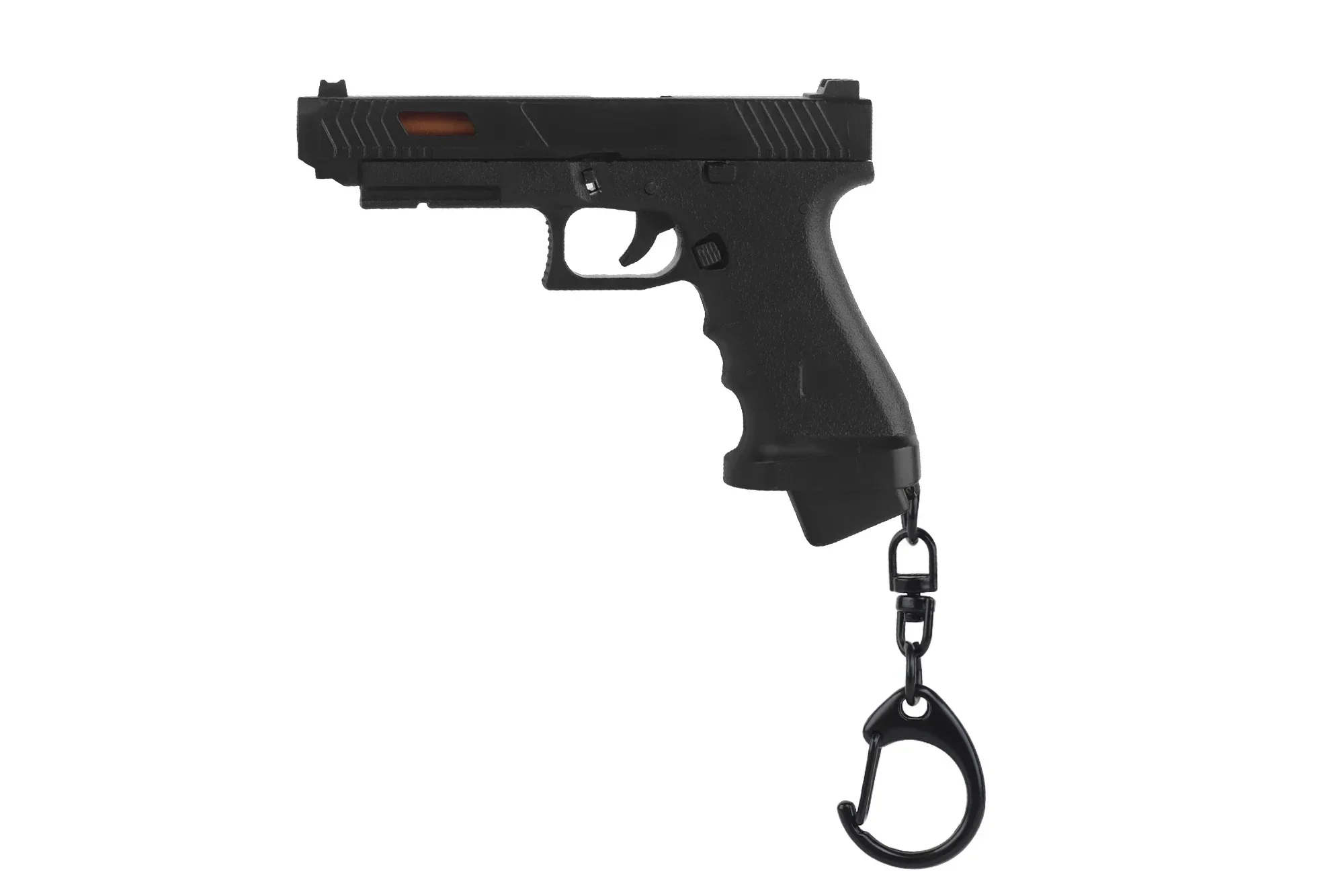 Llavero con forma de pistola táctica modelo TTI G34 en color negro