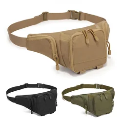 Funda táctica de pistola MOLLE con riñonera para portación oculta