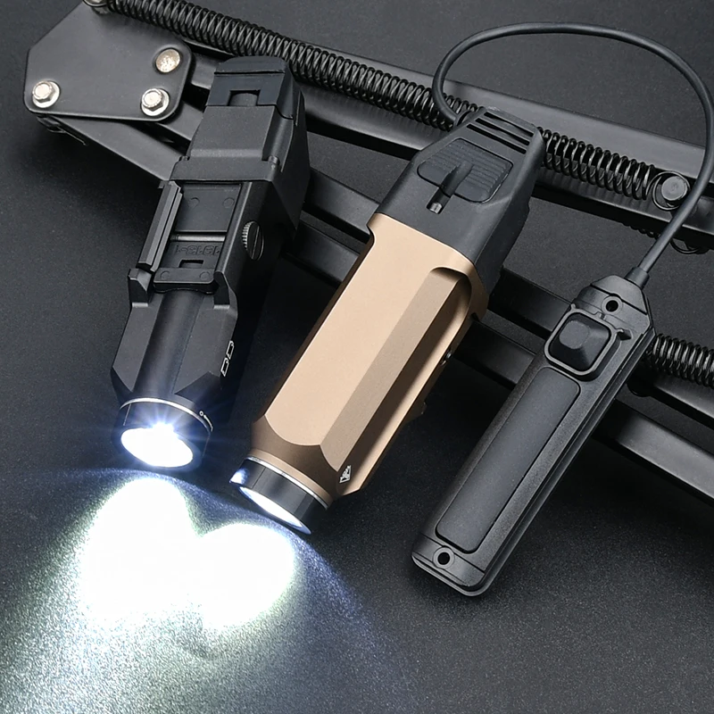 WADSN RM-2 Linterna táctica de metal para carril Picatinny - imagen 5