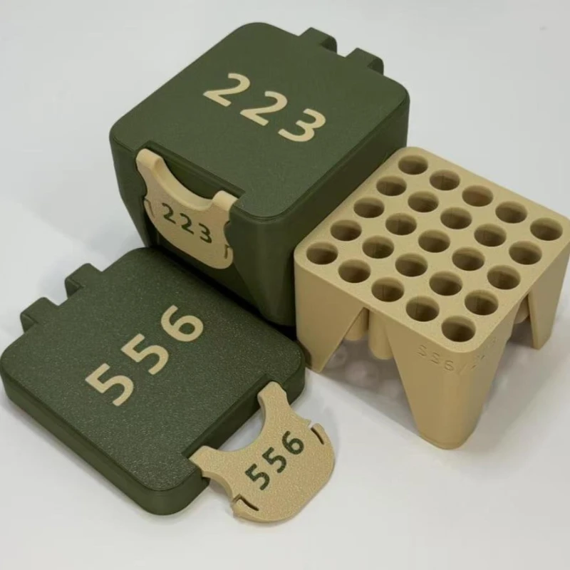 Caja de balas portátil flip-top impresa en 3D para munición - imagen 5