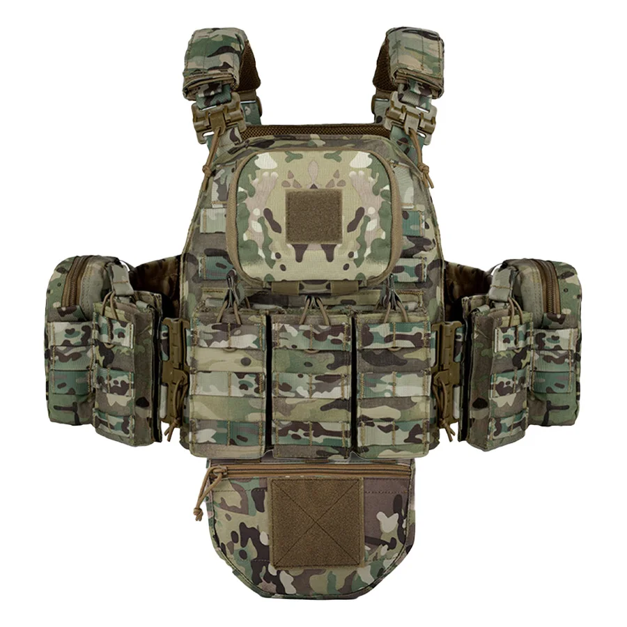 Chaleco táctico MOLLE liberación rápida para entrenamiento - imagen 5