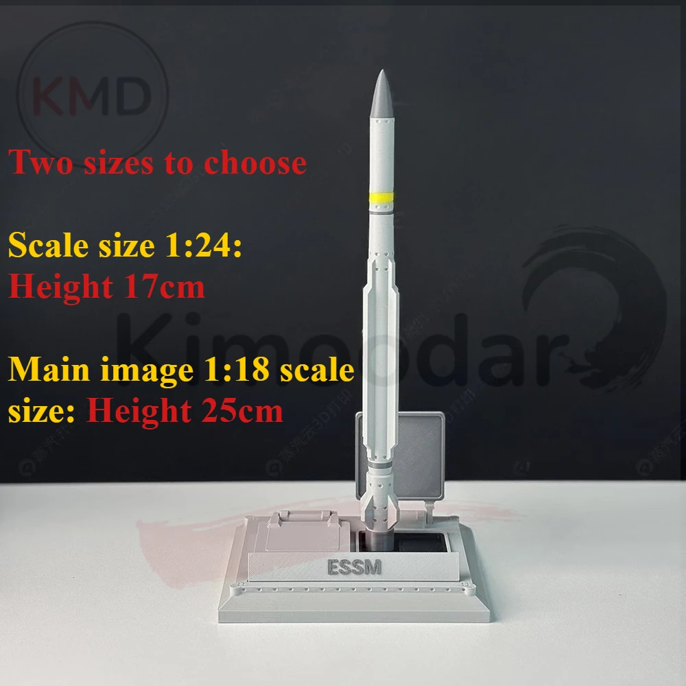 Modelo 3D ESSM Sea Sparrow – Misil VLS Armada EE.UU. Decorativo - imagen 2