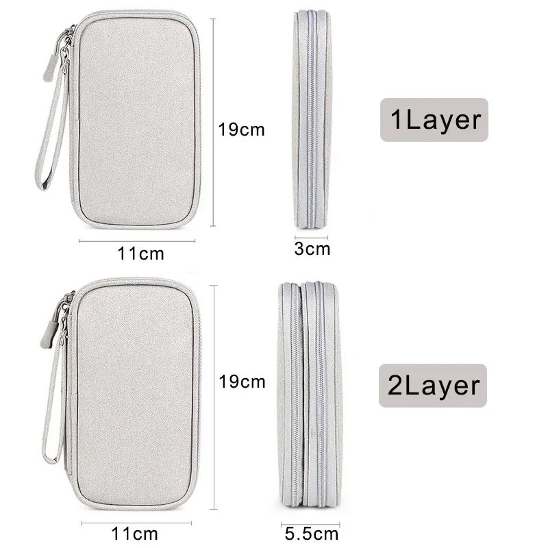 Organizador MOLLE para cables y auriculares – Bolsa táctica ripstop - imagen 5