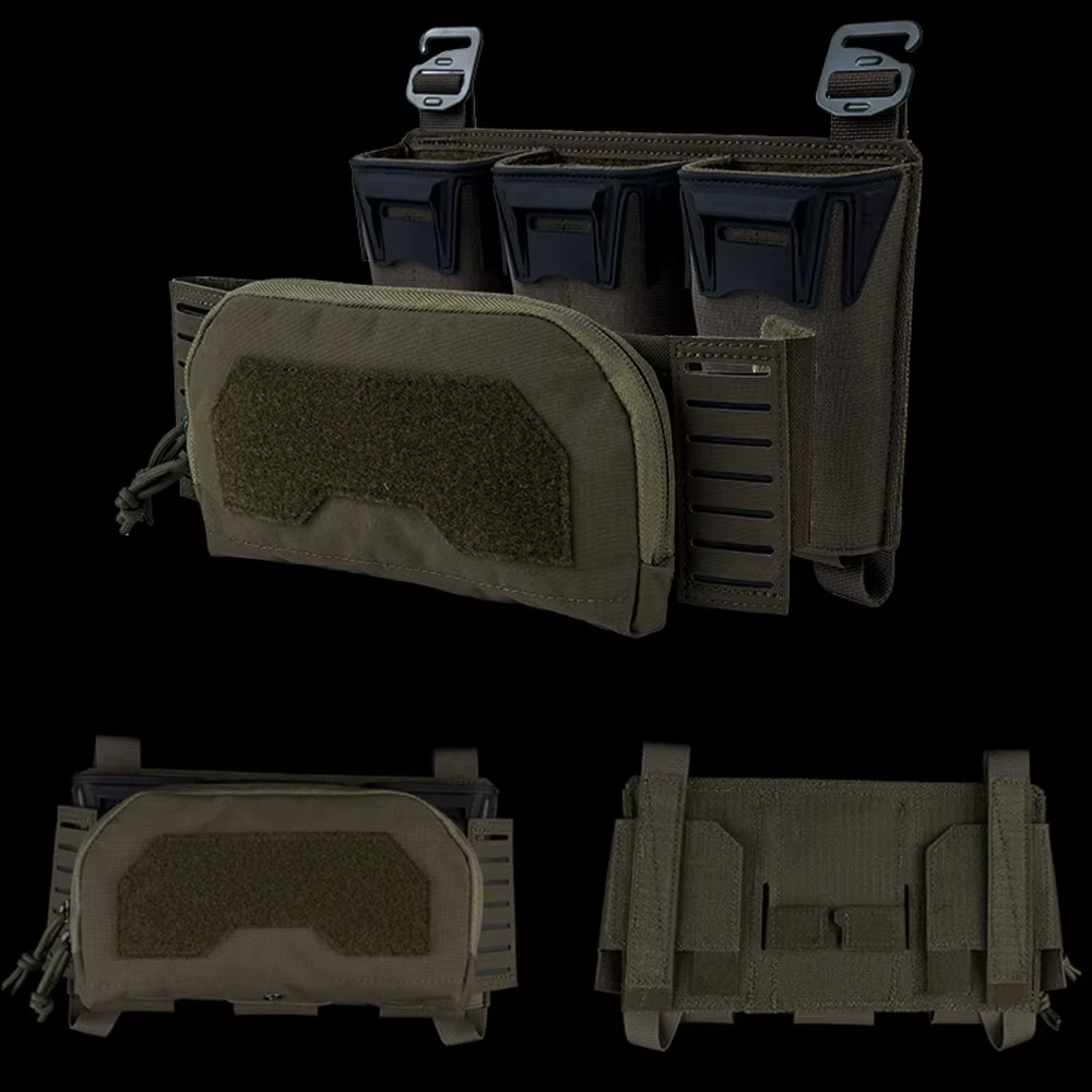 Bolsa porta cargadores táctica de segunda capa para chaleco 9 mm - imagen 2