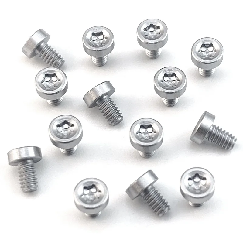 Tornillos acero inoxidable Torx para mango cuchillo y clip de bolsillo