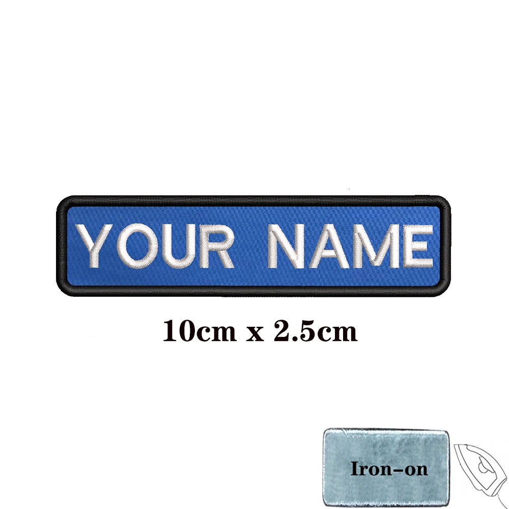 Parche velcro azul táctico personalizable compatible con sistema MOLLE - imagen 2