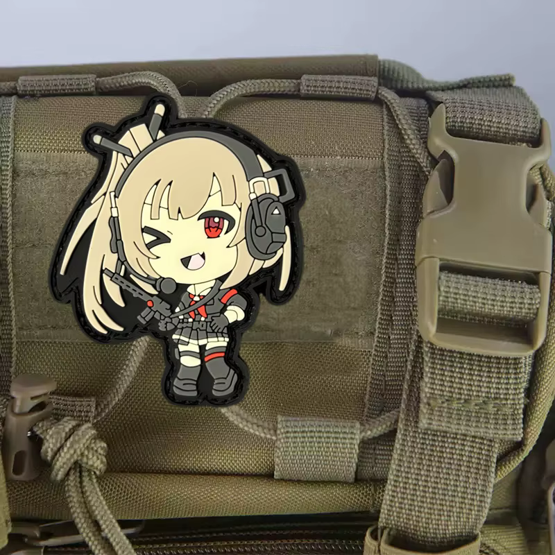 Parche táctico PVC 3D con gancho – Insignia militar para mochila - imagen 5