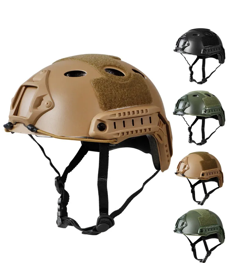 Casco táctico BOOIU en verde militar