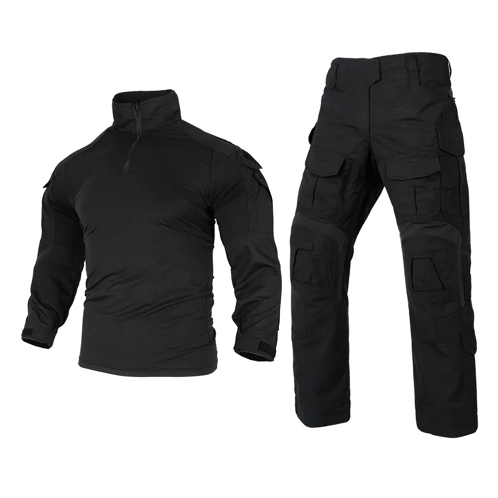 Ropa táctica camuflaje ripstop transpirable elástica para exteriores - imagen 4
