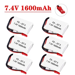 Batería LiPo 7,4V 1600mAh transmisor Flysky FS-GT5 RC