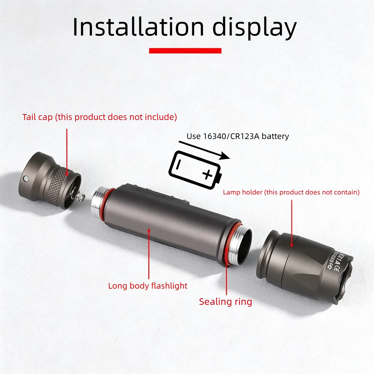 Linterna táctica SureFire M300/M600 con montaje KeyMod de aluminio - imagen 3