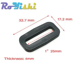 Hebilla tensor plástico correa MOLLE – Accesorio ajuste táctico