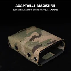 WRC Portador magnético ligero cargadores rifle AR-15 M4 5.56 MOLLE