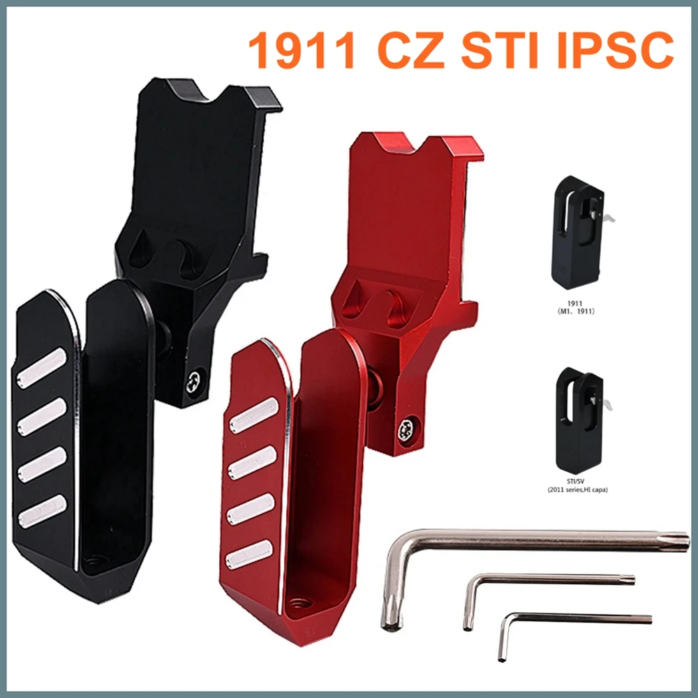 Funda pistola IPSC giratoria 1911/CZ aleación aluminio táctica - imagen 5