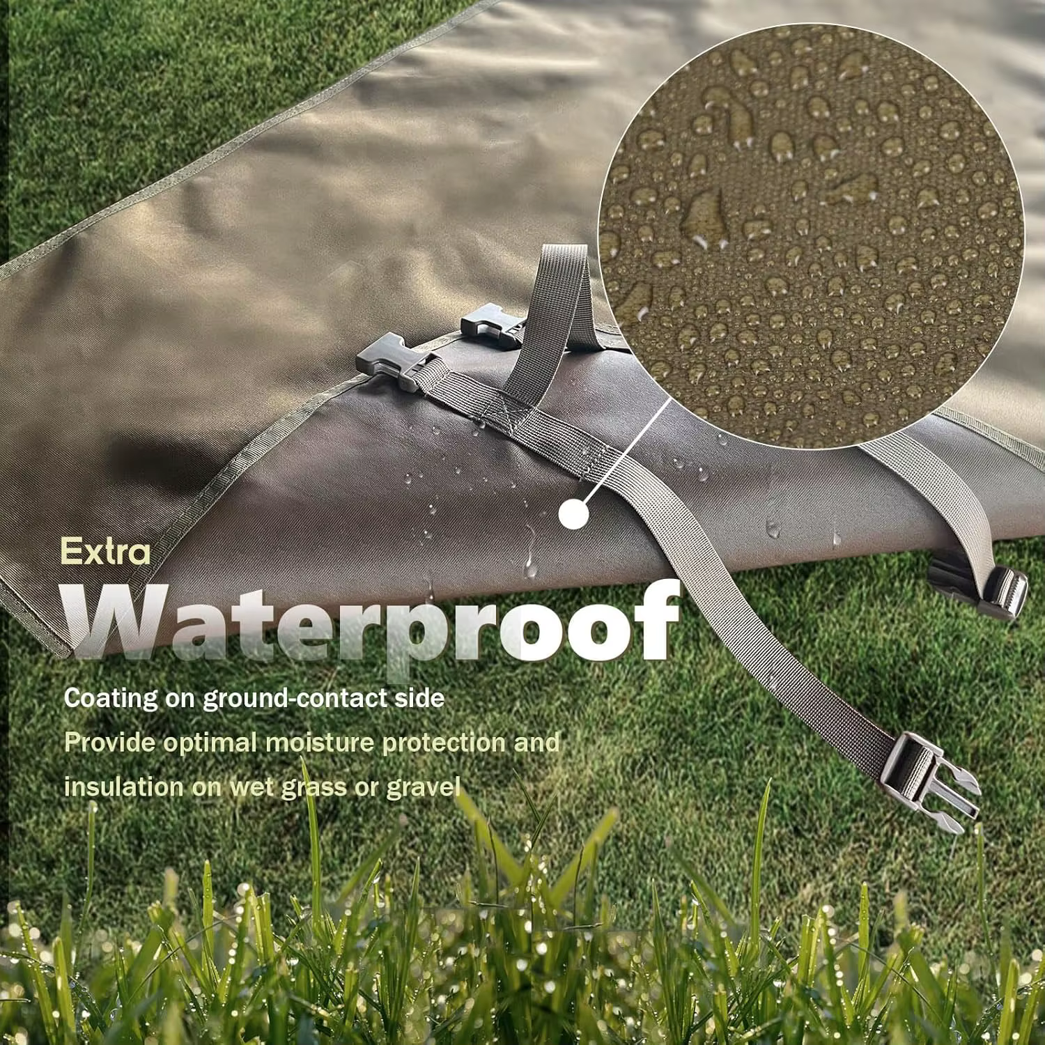 Estera de tiro enrollable táctica 4 en 1 – impermeable antideslizante para rifle - imagen 5