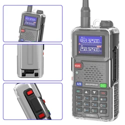 Funda TPU transparente ABBREE UV-5RH antiarañazos para radio táctica