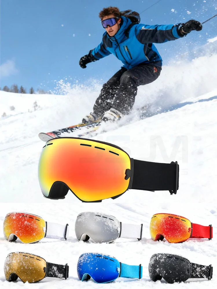 Gafas de esquí JSJM vista frontal