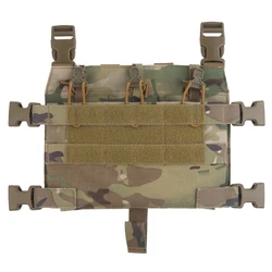 Portacargadores táctico Serie R estilo M4 con solapa MOLLE frontal