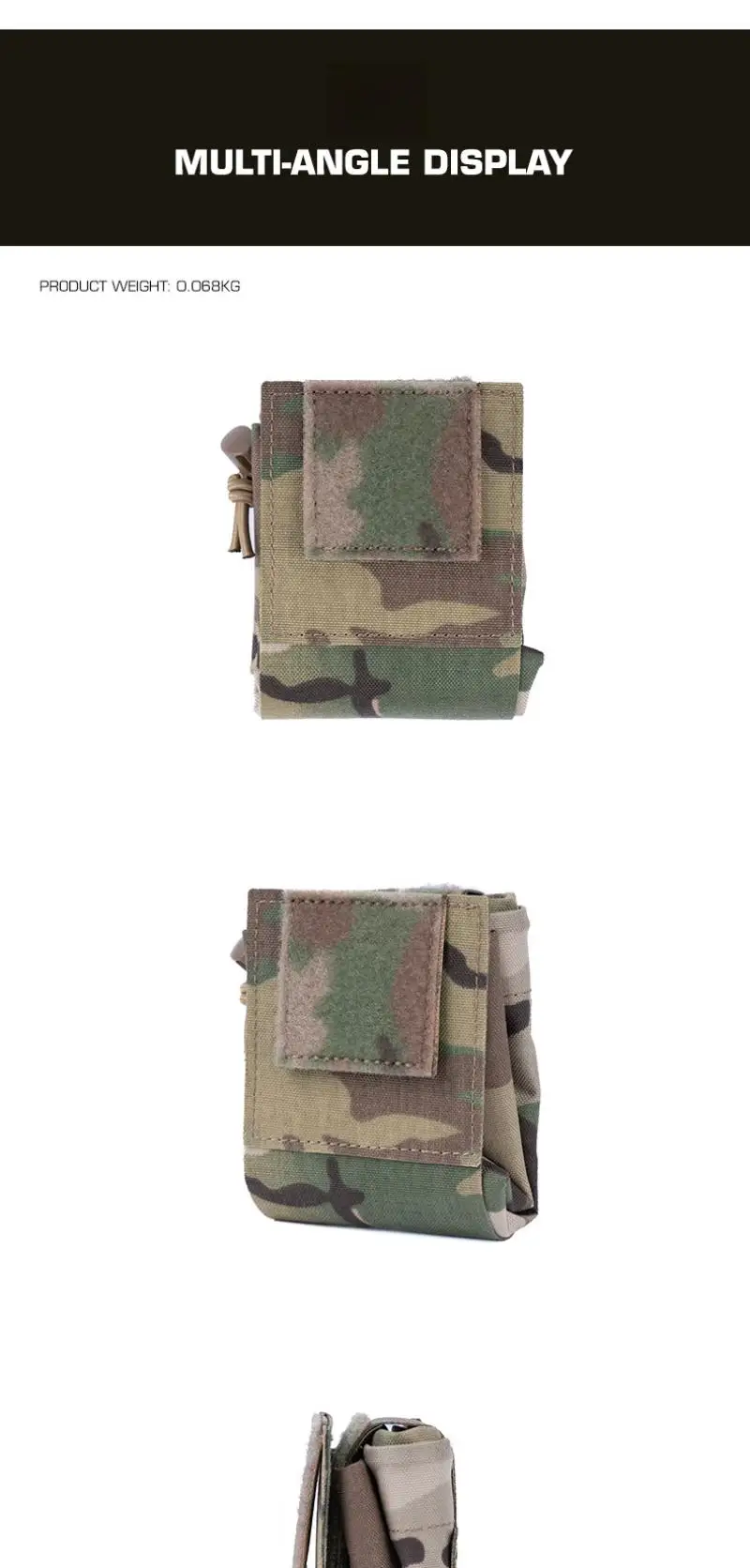 Bolsa de reciclaje de cargadores Poseidon Defense WRC detalle de apertura