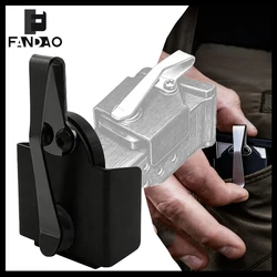 Portarrollos táctico magnético para cinturón, clip y funda de bolsillo