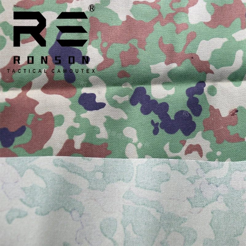 Tela táctica oxford camuflaje japonés de nailon para bolso