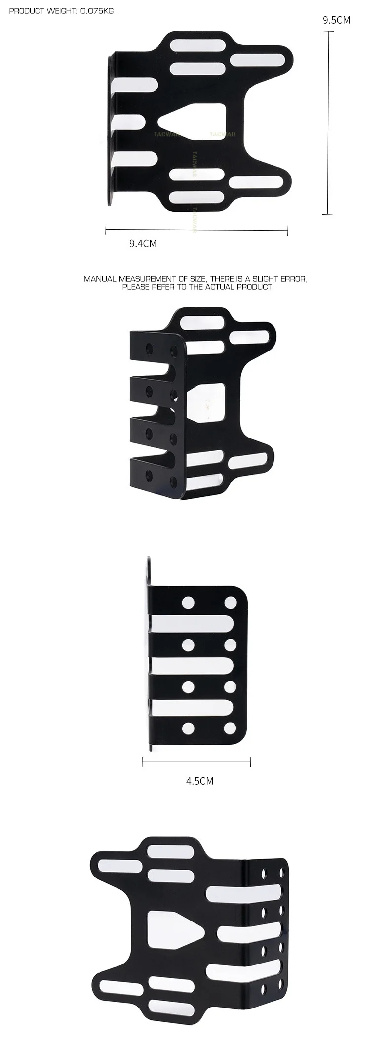 Accesorios QLS de aluminio ajustables