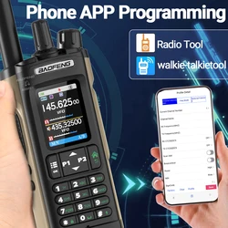 BAOFENG UV-32 walkie talkie radio bidireccional GPS Bluetooth
