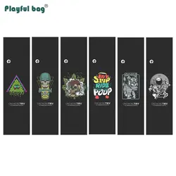 Lija skateboard negro mate – Rough medium para tabla