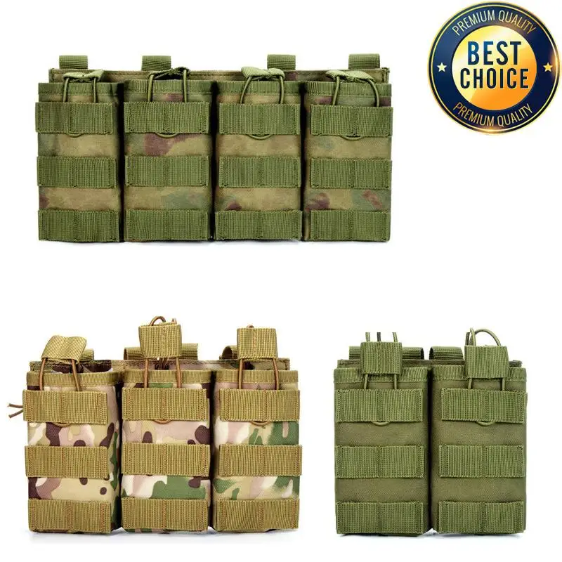 Porta-revistas táctico 1000D MOLLE para M4 AK airsoft - imagen 3