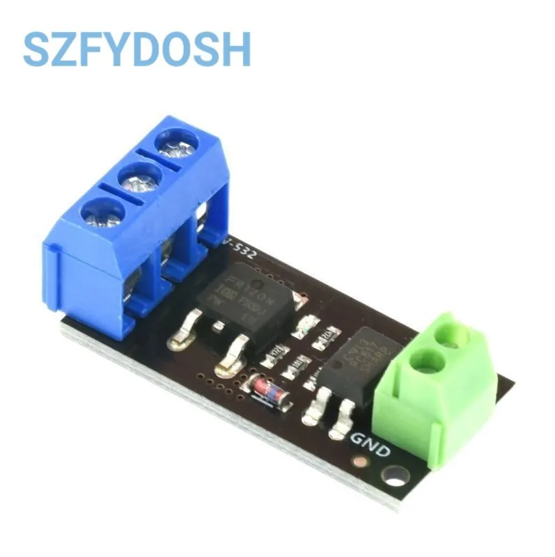 Módulo MOSFET aislado para control con optoacoplador