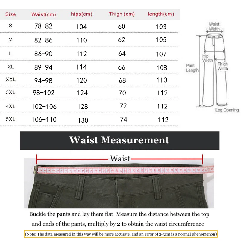 Pantalones tácticos impermeables multibolsillos para hombre - imagen 5