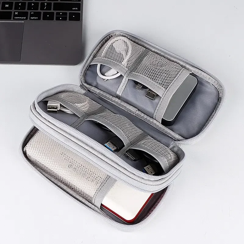 Organizador MOLLE para cables y auriculares – Bolsa táctica ripstop - imagen 4