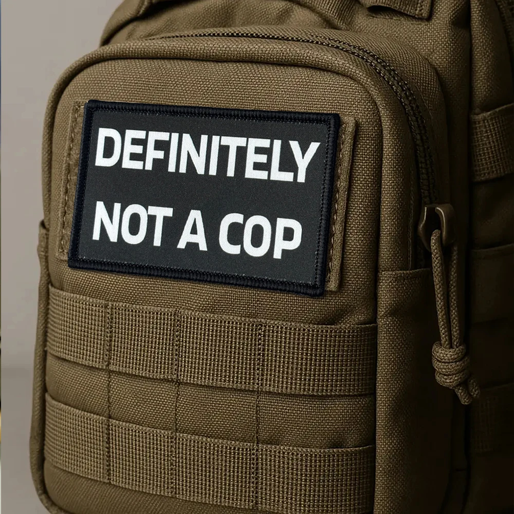 Parche táctico MOLLE con velcro – Insignia militar divertida - imagen 2