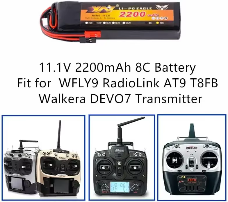 Batería LiPo para transmisor compatible Walkera DEVO