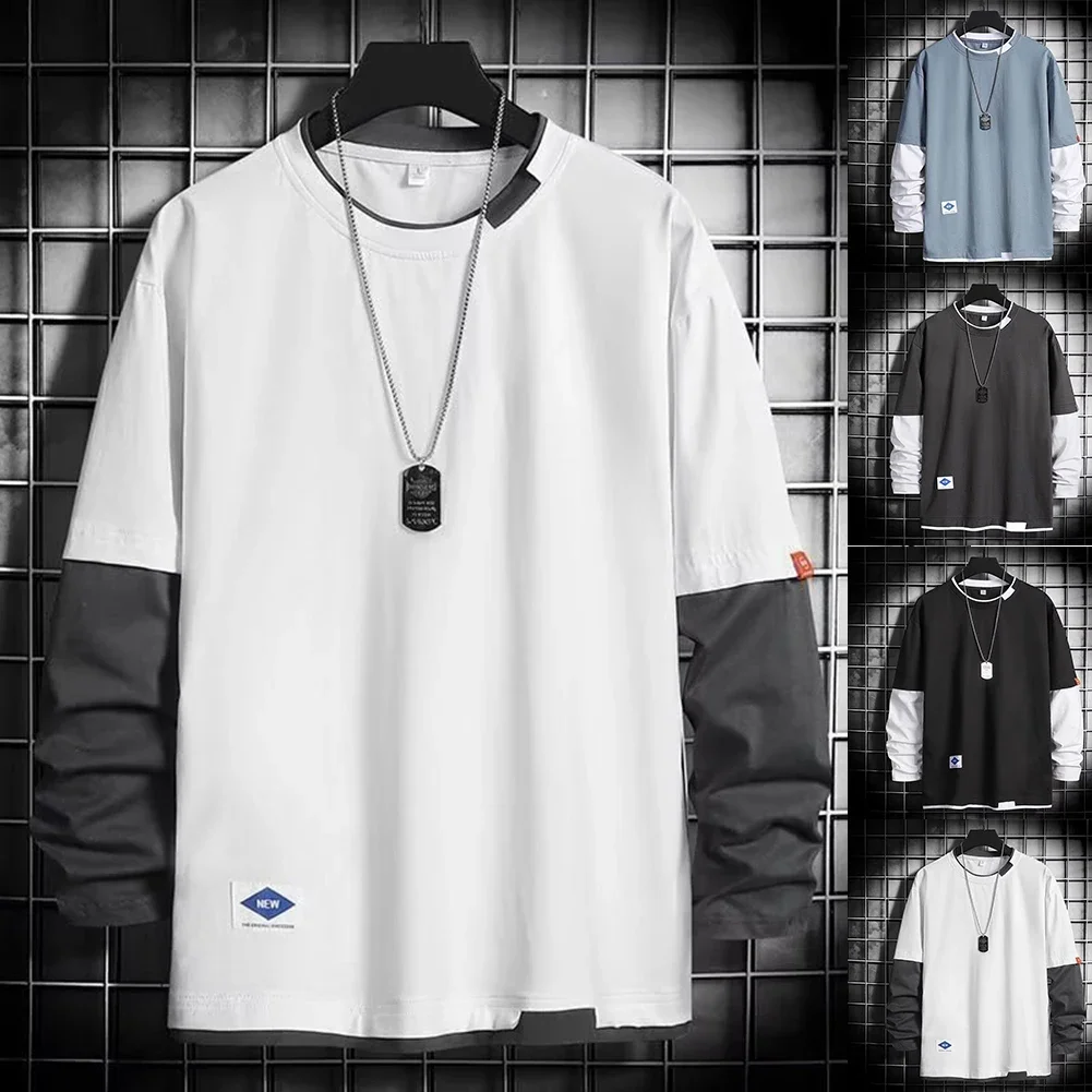 Camiseta streetwear con combinación de colores