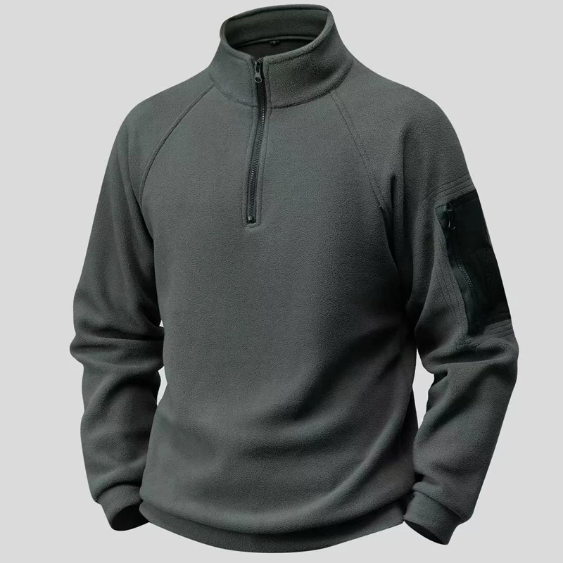 Jersey táctico térmico cuello alto – Senderismo hombre - imagen 3